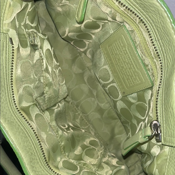 Coach Hampton Satchel Y2K Pebbled Leather Shoulder Bag - Picture 4 of 11